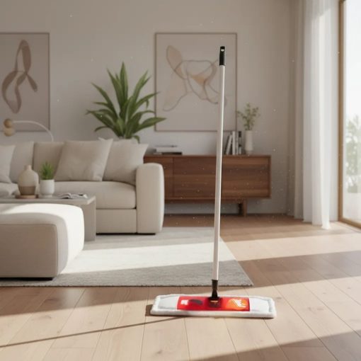 Mopa Plana Microfibra Ideal 47 Cm con Cabo - Imagen 4