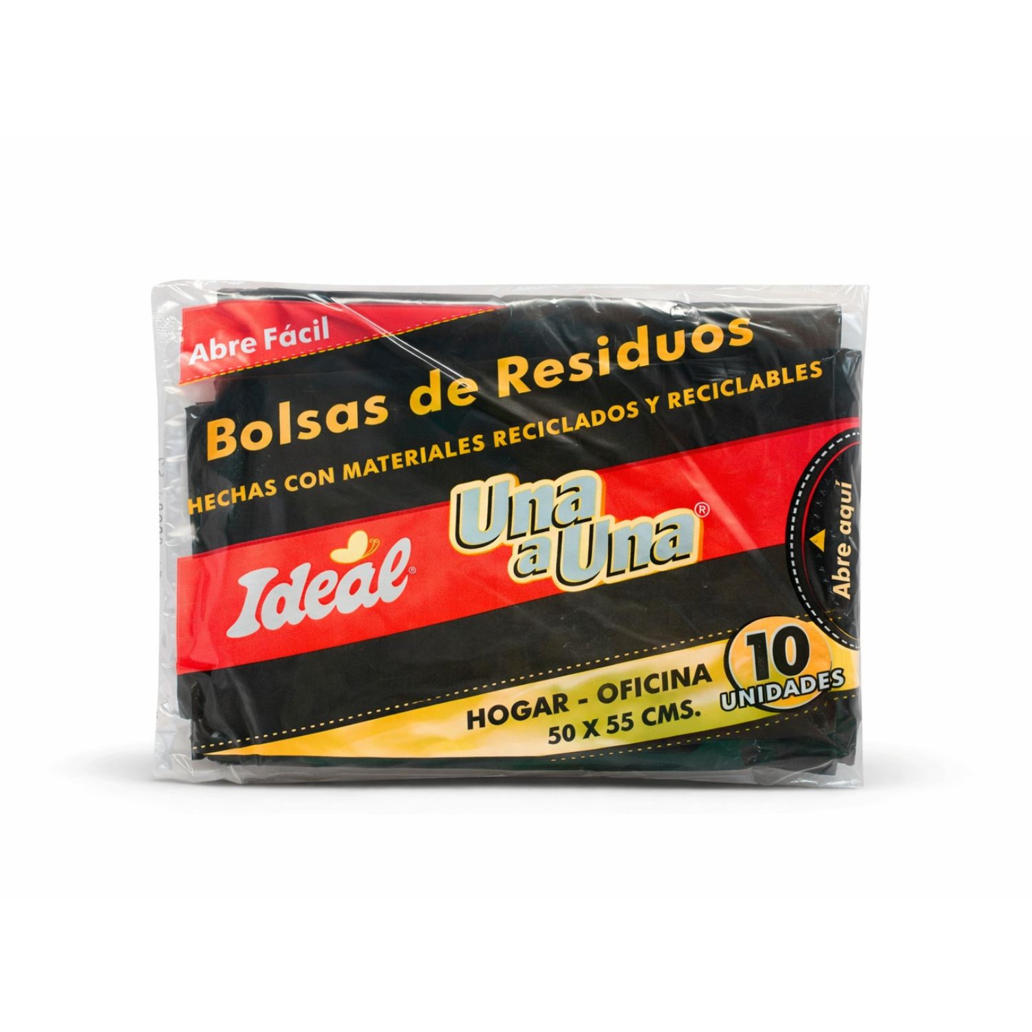 Bolsas Ideal Una a Una Hogar 50x55 Cm x10 Un