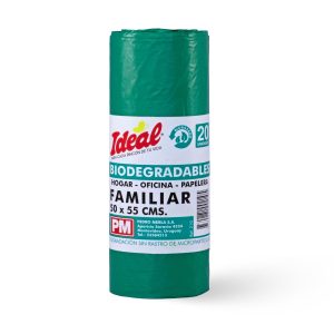 Bolsa en Rollo Ideal Biodegradable 50 x 55 cm 20 Un.