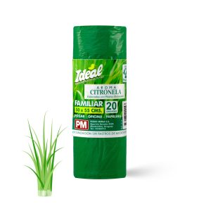 Bolsa en Rollo Ideal Aroma Citronela 50x55 Cm 20 Un