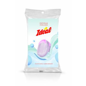 Esponja De Baño Ovalada Para Ducha Ideal