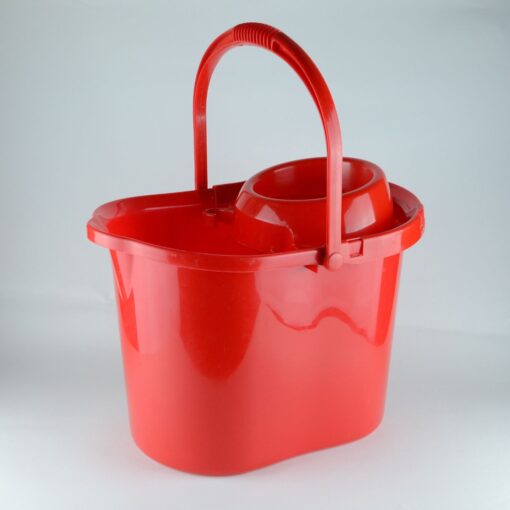 Balde Oval y Escurridor Ideal 15 Litros - Imagen 3