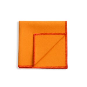 Franela Algodón Naranja Para Limpieza 40 x 33 Cm