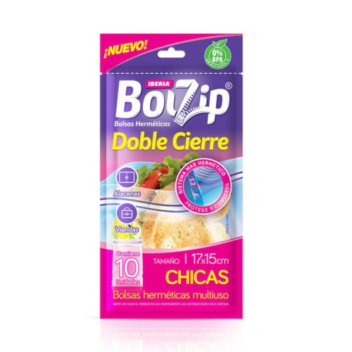 Bolsas Chicas Doble Cierre Bolzip